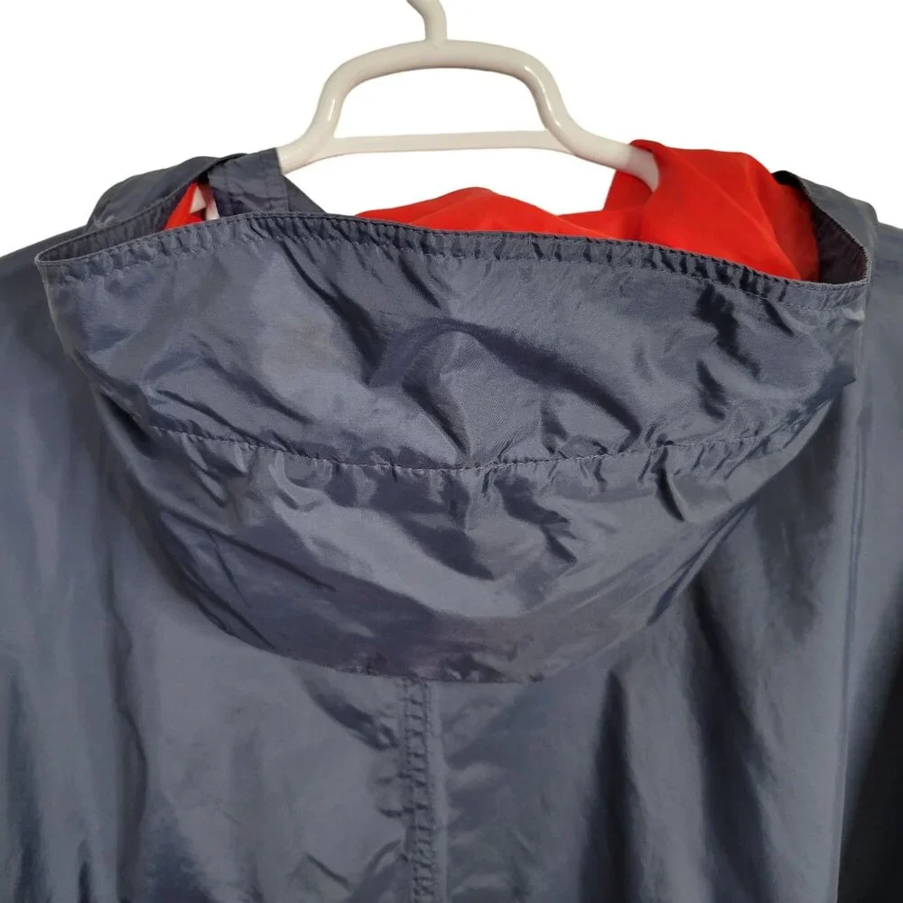 Helly Hansen Mens Size M Windbreaker Waterproof Packable Jacket Hooded Vented